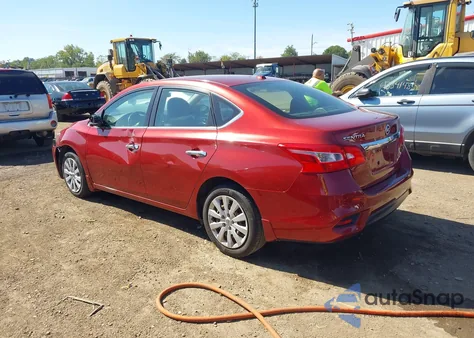 2017 Nissan Sentra Sv из США, поврежденный, VIN 3N1AB7APXHY257870